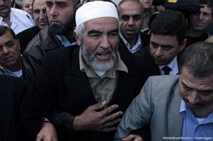 Sheikh Raed Salah, leader of Islamic movement in Israel. 