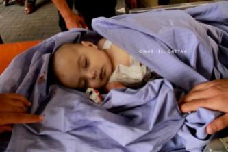 another beautiful infant murdered by Jewish military