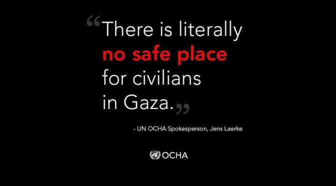 Gaza: UN agency situation reports