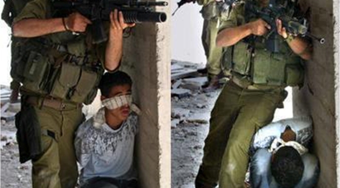 Human shield hasbara: how the myths are told and retold
