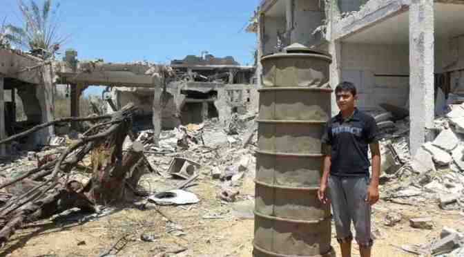 Use of barrel bombs show Israel’s desperation