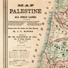 1921 Bible Lands - From New Paths Through Old Palestine